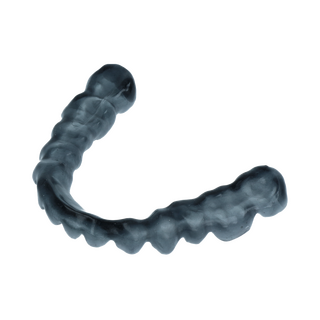 Splint Schiene STL-Datensatz frsen transparent & poliert